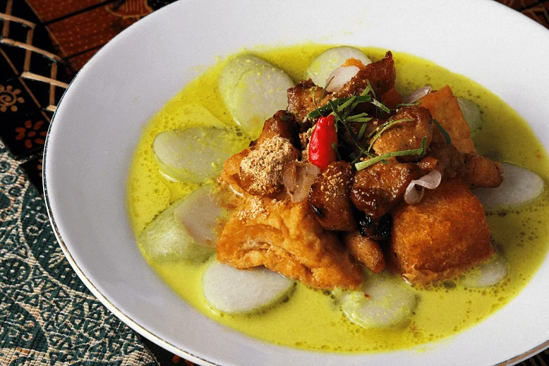 menu makanan sate kuah wates